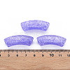 Transparent Crackle Acrylic Beads CACR-S009-001B-N47-4