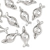 SHEGRACE Brass Clear Cubic Zirconia Charms XGRQ3P017-582P-1