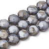 Opaque Solid Color Glass Beads Strands X-GLAA-N032-05K-1