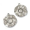 Non-Tarnish 304 Stainless Steel Pendants STAS-G244-24P-2