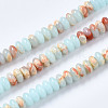Synthetic Aqua Terra Jasper  Beads Strands G-S366-102A-1