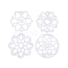 Custom Flower Shape Waterproof PVC Laser Adhesive Stickers DIY-WH0256-003-2