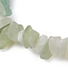 Natural Green Aventurine Chips Beaded Stretch Bracelets for Women BJEW-TA00557-02-4