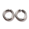 201 Stainless Steel Clip-on Earrings LS-EJEW-Z014-01C-P01-1