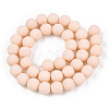 Opaque Glass Beads Strands GLAA-T032-P10mm-MD09-2