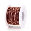 Iron Rhinestone Cup Chains CH-T006-05B-07-2