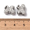 Non-Tarnish 304 Stainless Steel European Beads STAS-I305-198P-2