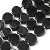 Natural Black Tourmaline Beads Strands G-I394-D17-2