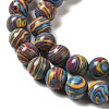 Synthetic Malachite Dyed Beads Strands G-P507-02A-06-4