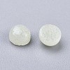 Synthetic Luminous Stone Cabochons G-P393-R63-4MM-2