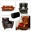 1 Pair Imitation Leather Sofa Armrest Covers AJEW-CL0002-21C-5