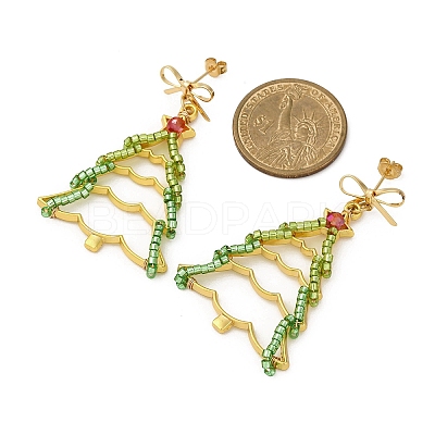 3 Pairs Brass Stud Earring & 304 Stainless Steel Leverback Earring Sets EJEW-MZ00496-1