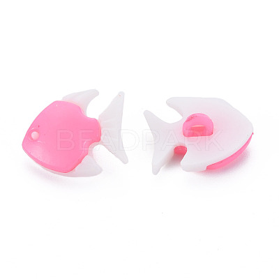 1-Hole Plastic Buttons BUTT-N018-047-1