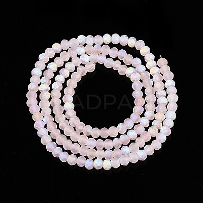 Transparent Glass Beads Strands EGLA-A044-T2mm-MB22-1