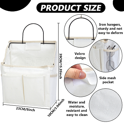 Cotton and Linen Dust Proof Hanging Storage Bags DIY-WH0899-644-1