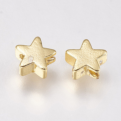 Brass Beads KK-E735-26G-1