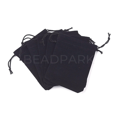 Velvet Cloth Drawstring Bags X-TP-C001-70X90mm-4-1