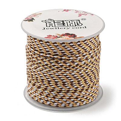 4-Ply Polycotton Cord with Metallic Thread OCOR-Z003-C17-1