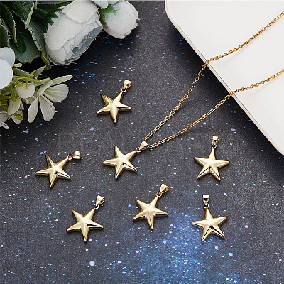 10Pcs Rack Plating Brass Pendants KK-BBC0016-12-1