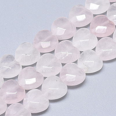 Natural Rose Quartz Beads Strands X-G-S357-E01-07-1