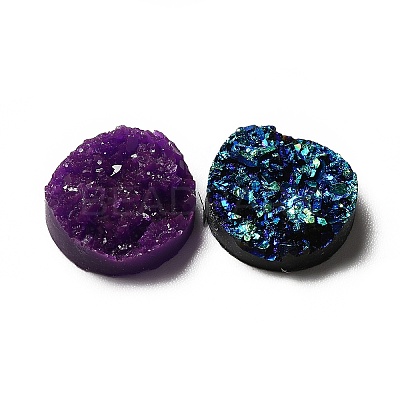 Druzy Resin Cabochons CRES-S040-12mm-M-1