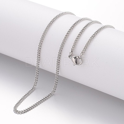 Non-Tarnish 304 Stainless Steel Necklace LS-STAS-J023-03P-1