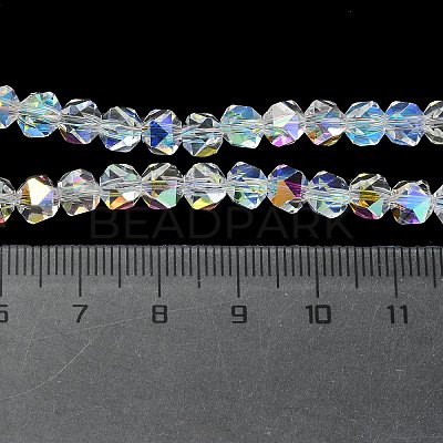Electroplate Glass Beads EGLA-L018-B-AB04-1
