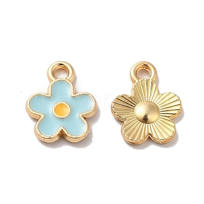Alloy Enamel Charms ENAM-D043-02G-05-1