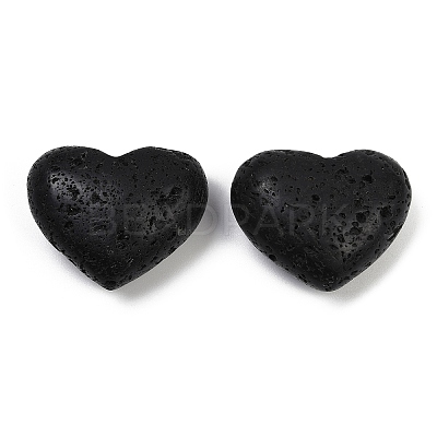 Heart Natural Lava Rock Palm Stones G-C186-02C-1