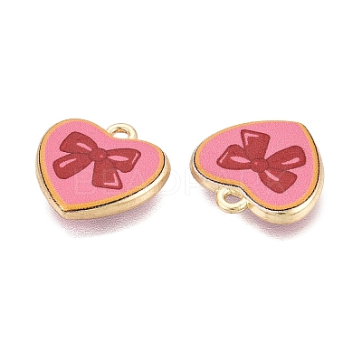 Valentine's Day Printed Alloy Pendants PALLOY-SZC0008-15D-1