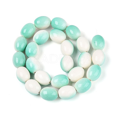 Spray Painted Synthetic Turquoise Beads Strands TURQ-T004-15A-1