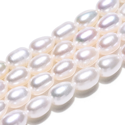 Natural Cultured Freshwater Pearl Beads Strands PEAR-N012-04H-1