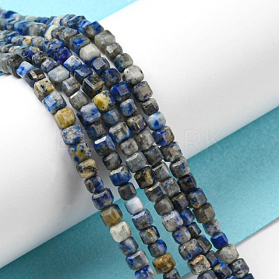 Natural Lapis Lazuli Beads Strands LS-G-C052-05A-1