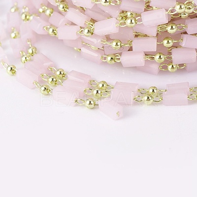 Handmade Glass Beaded Chains CHC-F008-B07-1