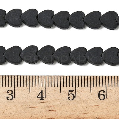 Frosted Synthetic Glass Beads Strands G-A272-A01-02-1