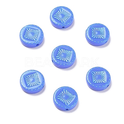 Opaque Acrylic Beads LS-OACR-G016-07I-1
