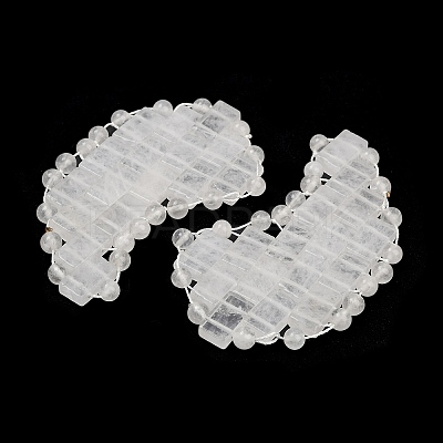 Natural Quartz Crystal Eye Patches G-D301-A08-1