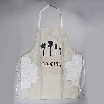 PVC Sleeveless Apron AJEW-WH20020-206-1