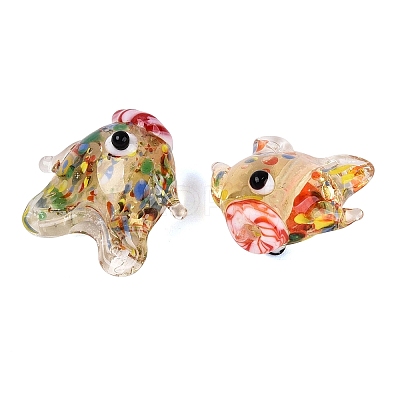 Handmade Lampwork Beads LAMP-T023-16R-1