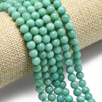 Natural Malaysia Jade Beads Strands G-L645-A01-6mm-19-1
