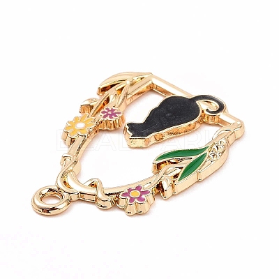 Alloy Enamel Pendants X-ENAM-M055-16G-01-1