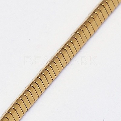 Electroplate Non-magnetic Synthetic Hematite Beads Strands G-J174-3x3mm-02-1