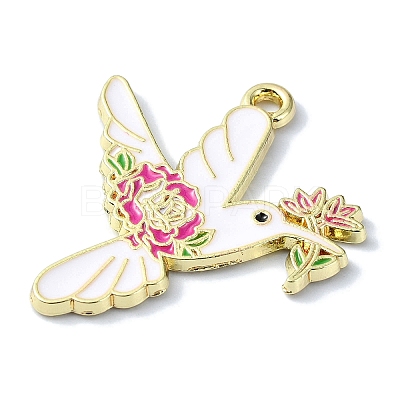 Alloy Enamel Pendants FIND-Q102-07C-1