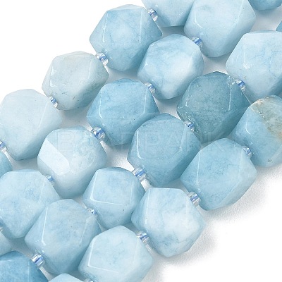 Dyed Natural White Jade Beads Strands GG-CBAF8A8-A06-01-1