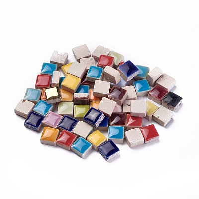 Porcelain Cabochons X-PORC-WH0002-02-1