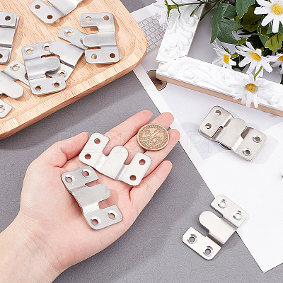 201 Stainless Steel Picture Hangers FIND-WH0040-06-1