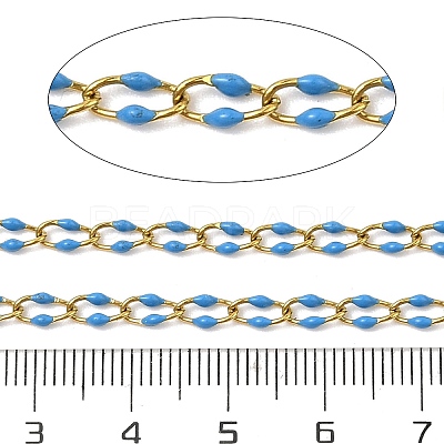 Ion Plating(IP) 304 Stainless Steel Link Chains CHS-M006-03G-02-1