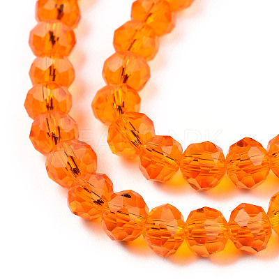 Glass Beads Strands EGLA-A034-T6mm-D32-1