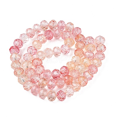 Transparent Glass Beads Strands GLAA-T023-4mm-A06-1
