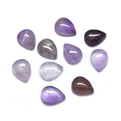 Natural Amethyst Cabochons G-O175-22-14-1